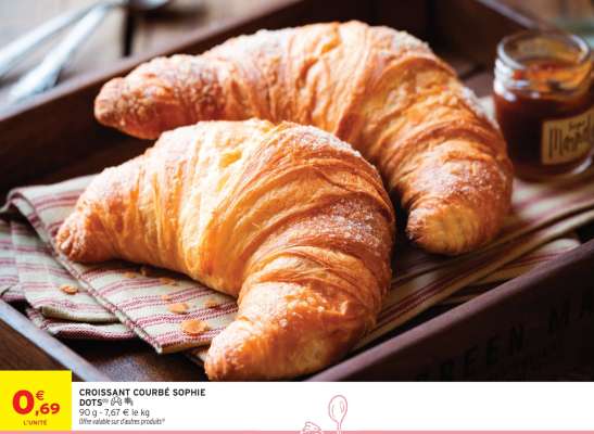CROISSANT COURBÉ SOPHIE