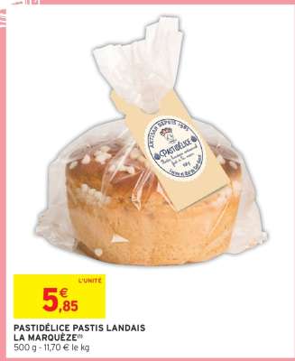 PASTIDÉLICE PASTIS LANDAIS LA MARQUÈZE