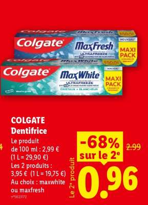 Colgate Dentifrice