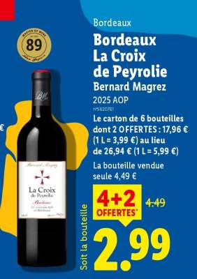 Bordeaux La Croix de Peyrolie Bernard Magrez
