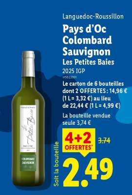 Pays d'Oc Colombard Sauvignon