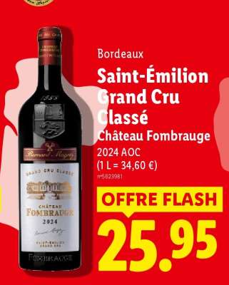 SAINT EMILION GRAND CRU CLASSE Château Fombrauge