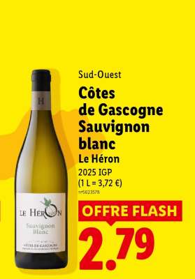 Côtes de Gascogne Sauvignon Blanc