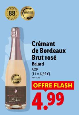 Crémant de Bordeaux brut rosé