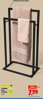 LIVARNO Porte-serviettes