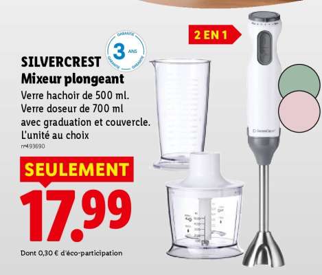 Silvercrest Mixeur plongeant