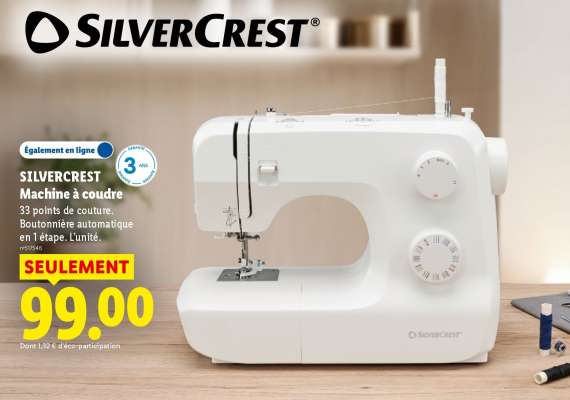 SILVERCREST Machine à coudre