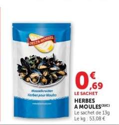 HERBES A MOULES