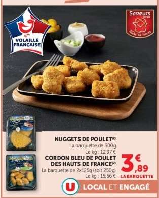 Nuggets de poulet