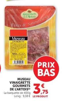 MUSEAU VINAIGRETTE GOURMETS DE L'ARTOIS
