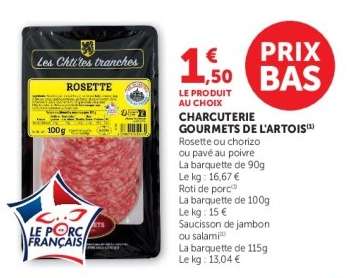 Charcuterie Gourmets de l'Artois