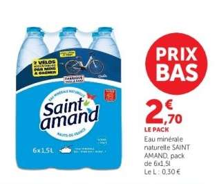 Eau Minérale Naturelle Saint Amand