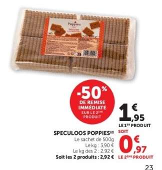 SPECULOOS POPPIES