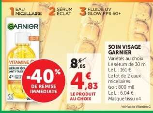 Soin Visage Garnier