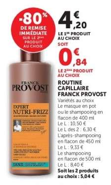 ROUTINE CAPILLAIRE FRANCK PROVOST