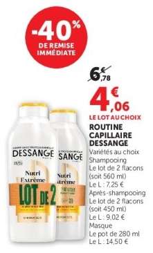 ROUTINE CAPILLAIRE DESSANGE