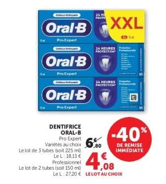 Dentifrice Oral B