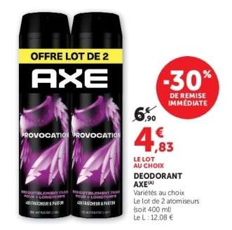 DÉODORANT "AXE"