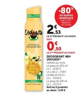 DEODORANT 48H USHUAÏA