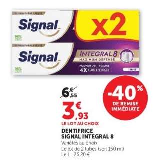 Dentifrice Signal Intégral 8