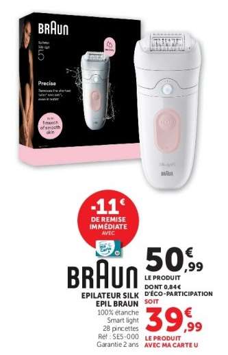BRAUN EPILATEUR SILK EPIL BRAUN