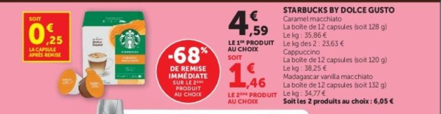 Starbucks by Dolce Gusto