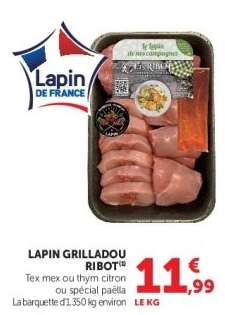 Lapin Grilladou Ribot