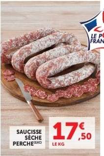 Saucisse Sèche Perche
