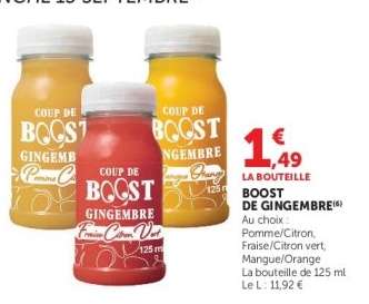 BOOST DE GINGEMBRE