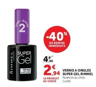 Vernis à Ongles Super Gel Rimmel