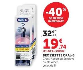 Brossettes Oral B