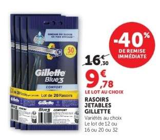 RASOIRS JETABLES GILLETTE