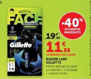 Rasoir Labs Gillette