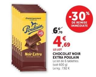 CHOCOLAT NOIR EXTRA POULAIN