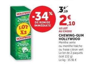 CHEWING-GUM “HOLLYWOOD”