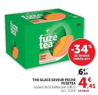 THE GLACE SAVEUR PECHE FUZETEA