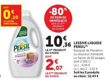 LESSIVE LIQUIDE PERSIL