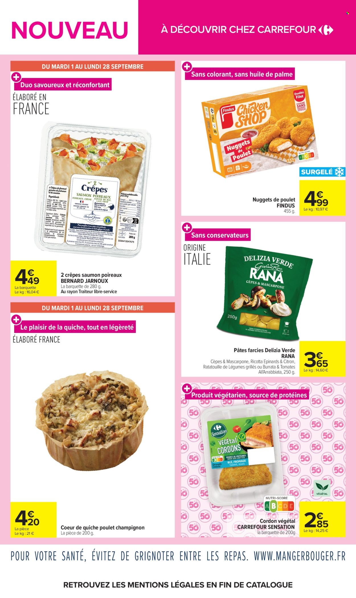 Catalogue Carrefour Hypermarchés - 01/09/2026 - 28/09/2026. Page 2