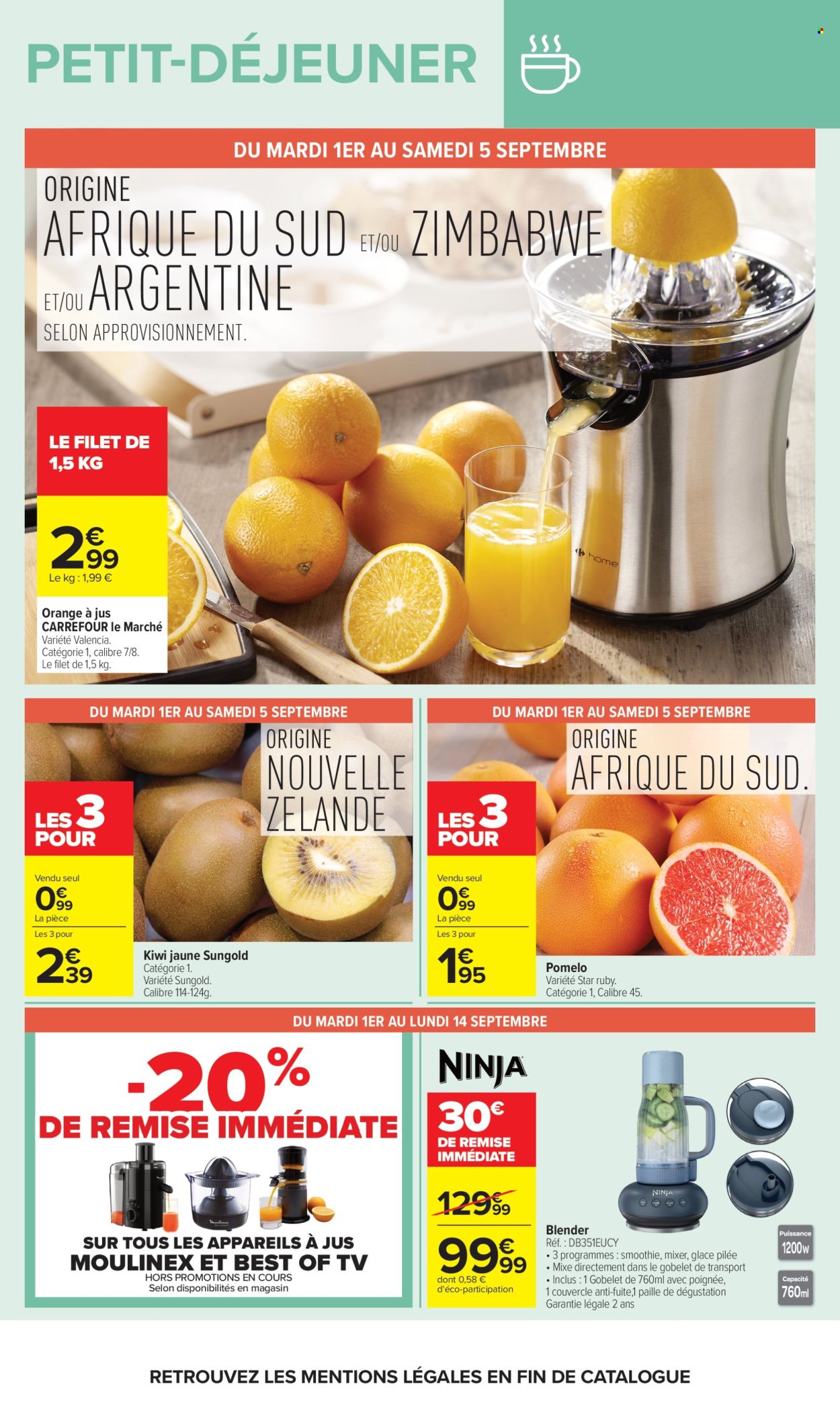 Catalogue Carrefour Hypermarchés - 01/09/2026 - 14/09/2026. Page 21