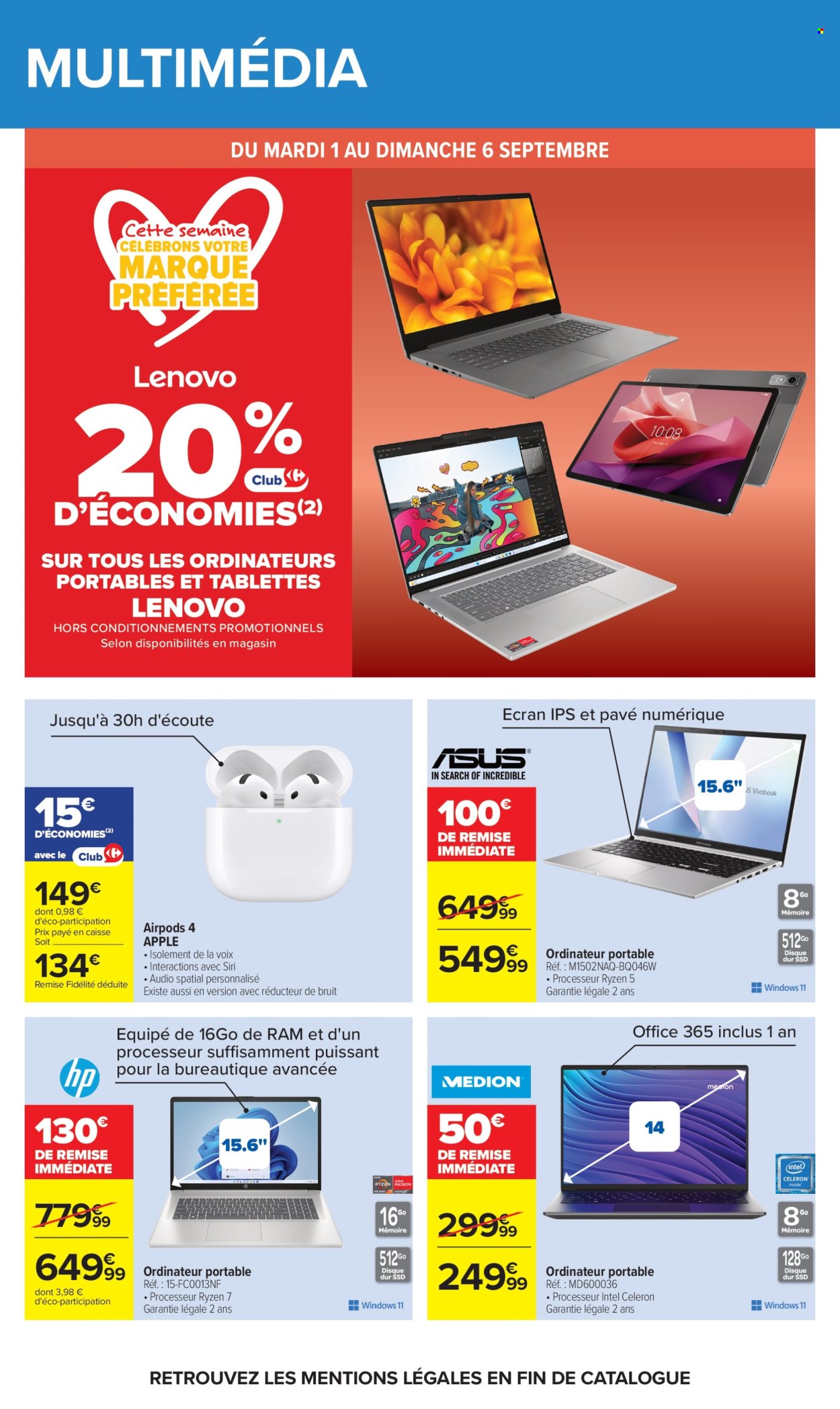 Catalogue Carrefour Hypermarchés - 01/09/2026 - 14/09/2026. Page 94