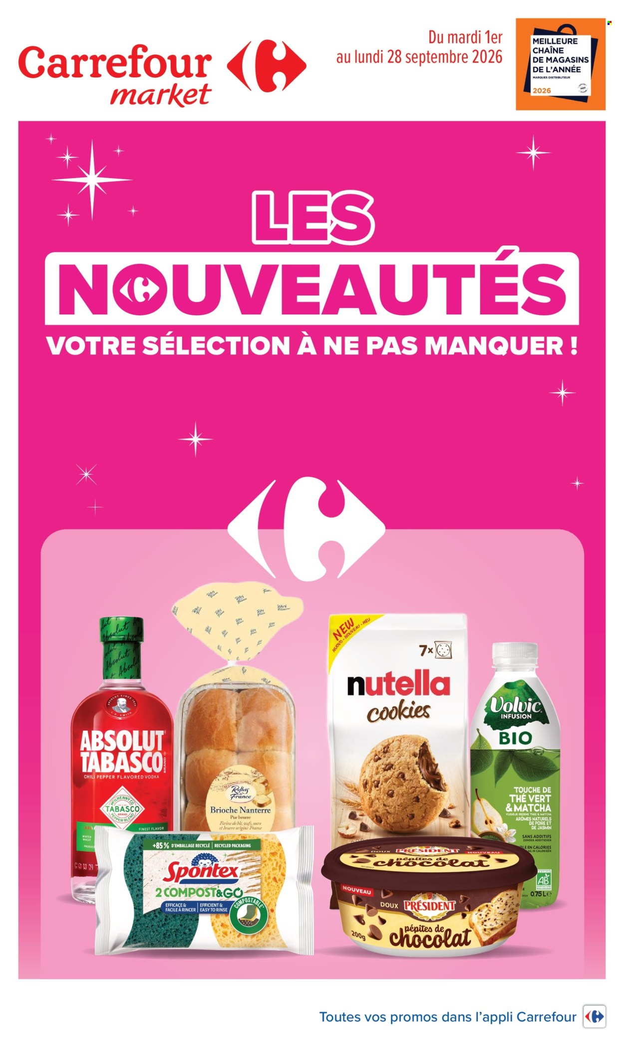 Catalogue Carrefour Market - 01/09/2026 - 28/09/2026. Page 1