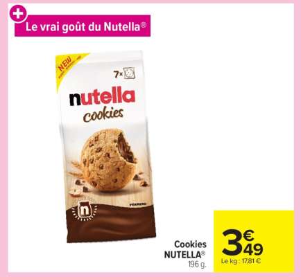 Cookies NUTELLA®