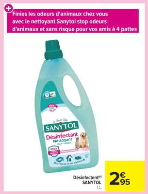 DÉSINFECTANT “SANYTOL”