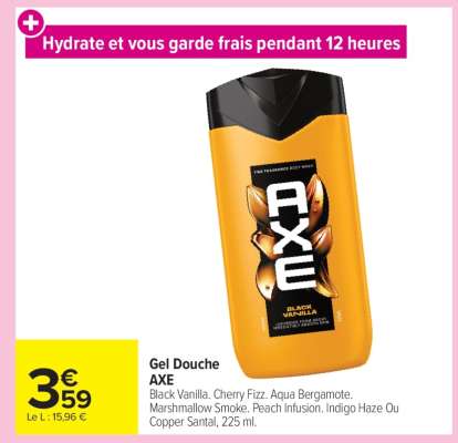 Gel Douche Axe