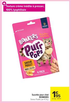 Sucette pour chat BONKERS