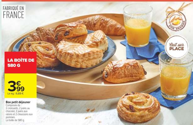 Box petit déjeuner