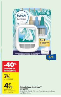 Désodorisant électrique FEBREZE