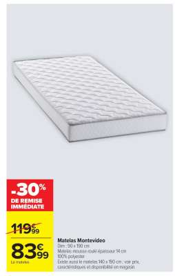 Matelas Montevideo