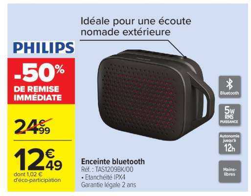 Enceinte Bluetooth