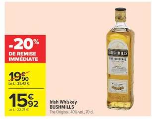 Irish Whiskey Bushmills